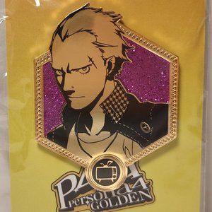 Persona 4 Golden Kanji Tatsumi Golden Series Collectible Enamel Pin Figure